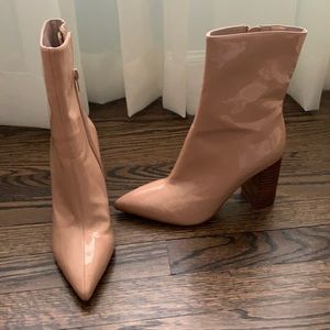 Jeffrey Campbell nude boots!